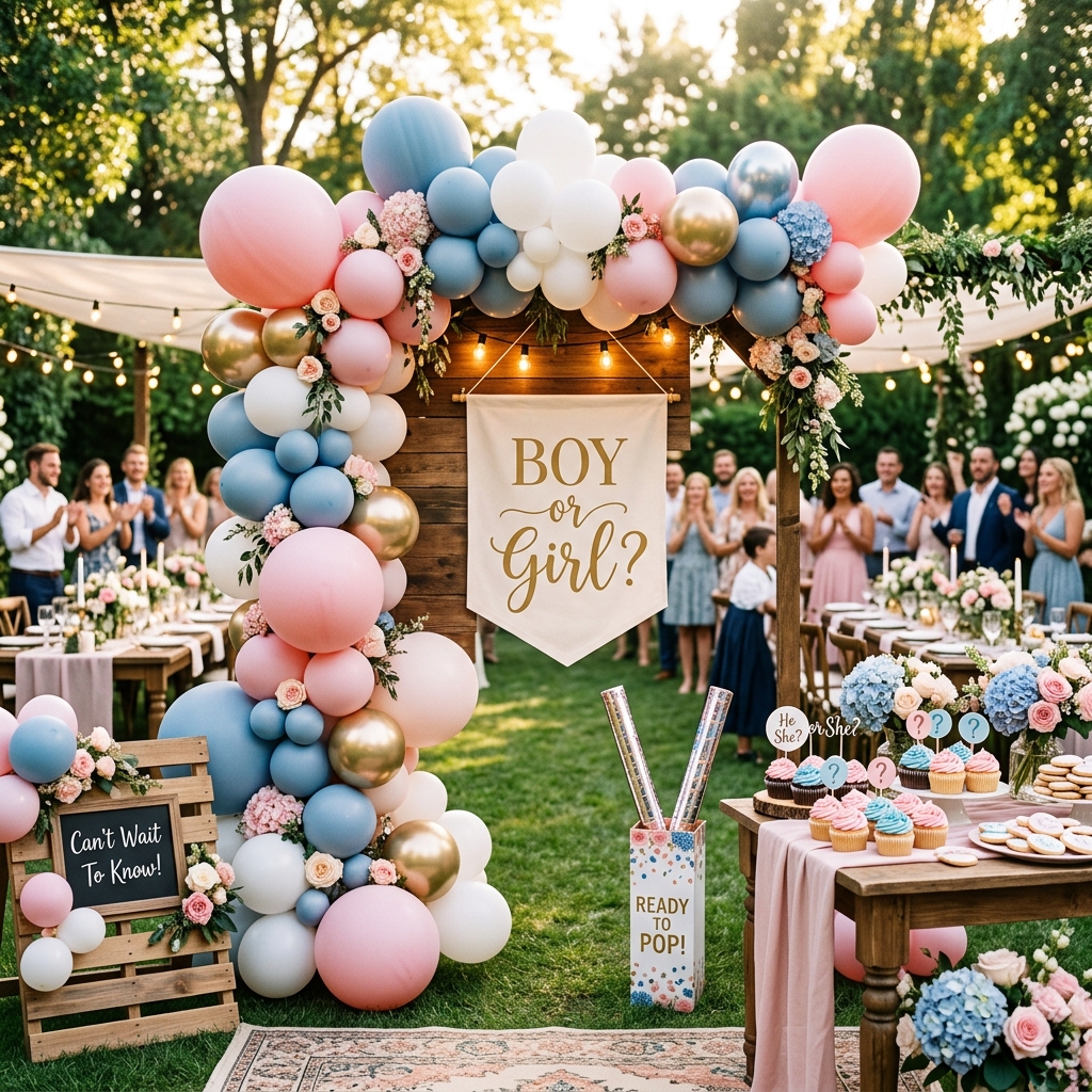 Decoração para Chá Revelação: Ideias e Tendências 2026