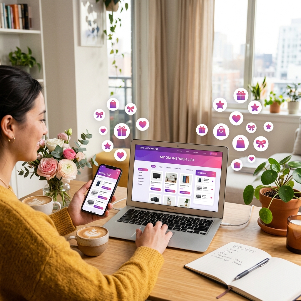 Como Criar e Compartilhar Sua Lista de Presentes Online